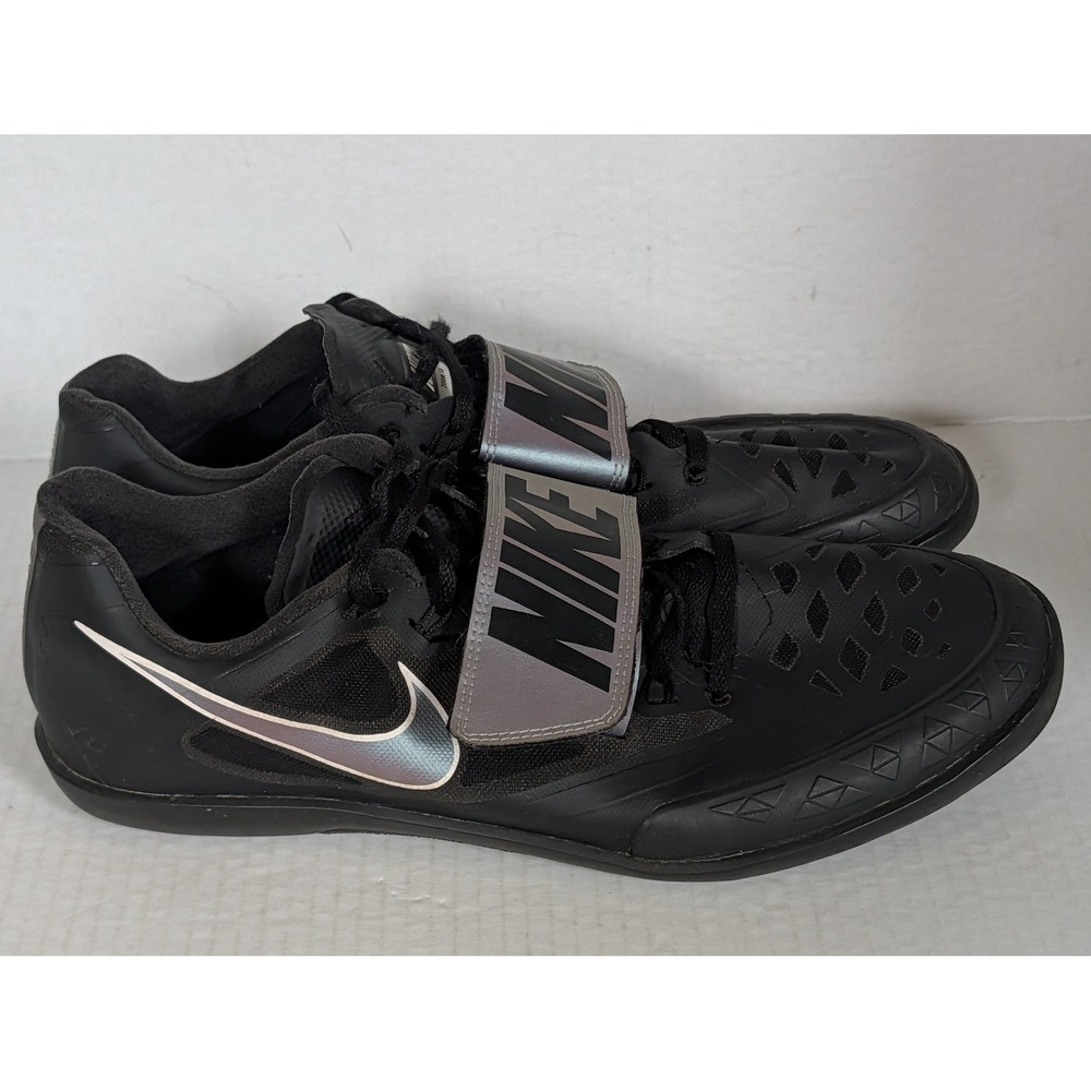 Nike Zoom SD 4 Men's Size 11 Black Purple Silver Track & Field Throwing Shoes